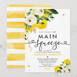 Lemon Drive by Brautparty Lemon Hauptpresse Einladung