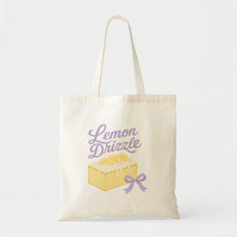 Lemon Drizzle - Kokette Pastell-Dessert-Design Tragetasche