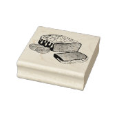 Lemon Drizzle Pund Cake Loaf Britisches Backfood Gummistempel (Stempel)
