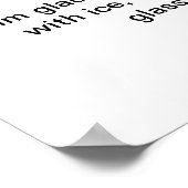 LEMON DROP MARTINI 18"x24" Cocktail Rezept Art Poster (Ecke)