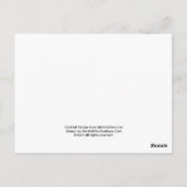 LEMON DROP MARTINI Cocktail Rezept Postkarte (Rückseite)