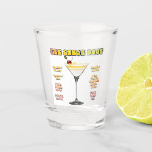 LEMON DROP MARTINI Cocktail Rezept Schnapsglas