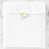 Lemon Drop Martini Stickers (Tasche)
