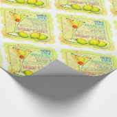 Lemon Drop WRAPPING PAPIER Geschenkpapier (Ecke)