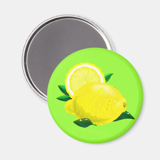 Lemon Drops Magnet (Vorderseite/Rückseite)