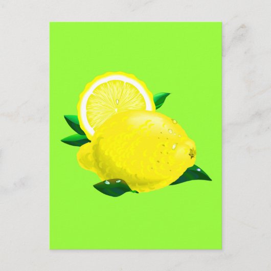 Lemon Drops Postkarte (Vorderseite)
