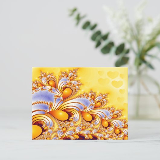 Lemon Drops Postkarte (Stehend Vorderseite)