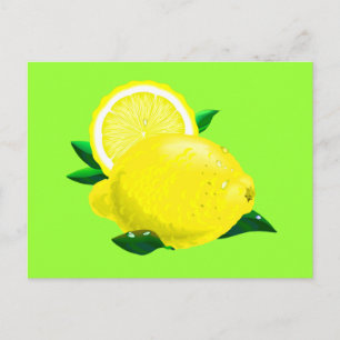 Lemon Drops Postkarte