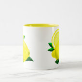 Lemon Drops Zweifarbige Tasse (Mittel)
