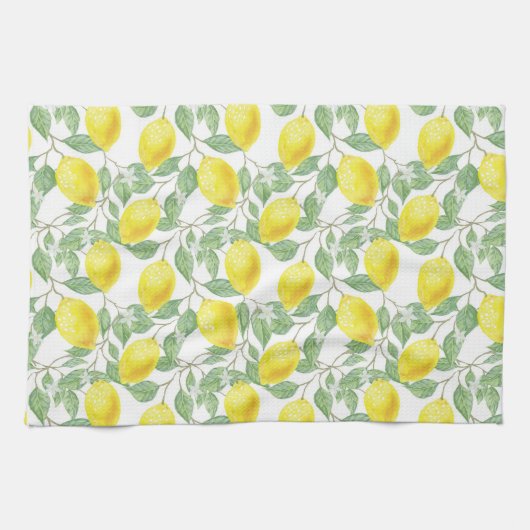 Lemon-Druck Geschirrtuch (Horizontal)