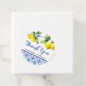 Lemon Dusche Geschenkanhänger (Beispiel)