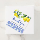 Lemon Dusche Geschenkanhänger (Beispiel)