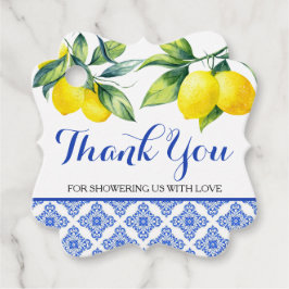 Lemon Dusche Geschenkanhänger