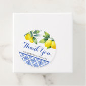 Lemon Dusche Geschenkanhänger (Beispiel)