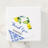 Lemon Dusche Geschenkanhänger (Beispiel)