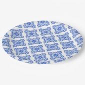 Lemon Dusche Pappteller (Schrägansicht)