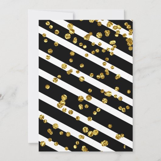 Lemon Elegant Bridal Dusche Einladung (Rückseite)