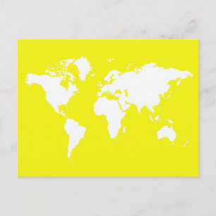 Lemon Elegante World Postkarte
