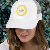 Lemon, er presste sie auf LKW-Hut Truckerkappe