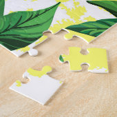 Lemon Fantasy: Kreatives Muster der Blumen Puzzle (Seite)