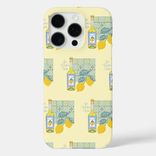 Lemon Farm Retro Case-Mate iPhone Hülle (Rückseite)