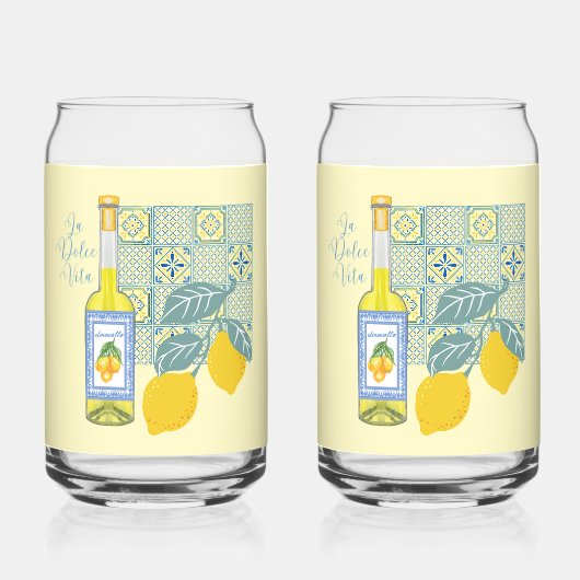 Lemon Farm Retro Dosenglas (Rückseite)