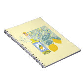 Lemon Farm Retro Notizblock (Rechte Seite)