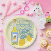 Lemon Farm Retro Pappteller (Party)