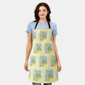 Lemon Farm Retro Schürze (Getragen)