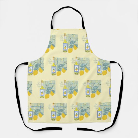 Lemon Farm Retro Schürze (Vorderseite)