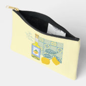 Lemon Farm Retro Zubehörtasche (Offen)