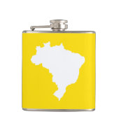 Lemon Festive Brazil Flachmann (Vorderseite)