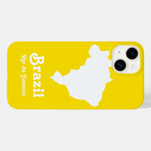 Lemon Festive Brazil in Emporio Moffa Case-Mate iPhone Hülle (Rückseite (Horizontal))