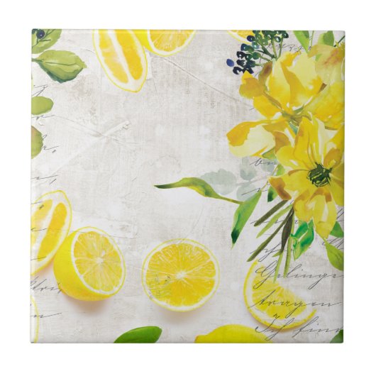 Lemon Fliese (Vorderseite)