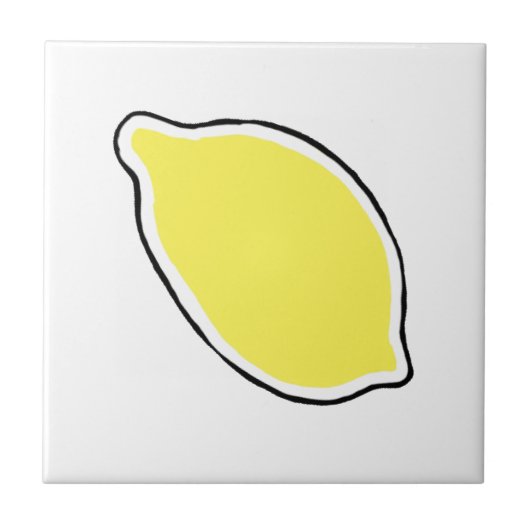 Lemon Fliese (Vorderseite)