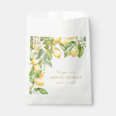 Lemon Floral Brautparty Fevor Bag Geschenktütchen (Vorderseite)
