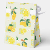 Lemon Floral Geschenkschachtel (Rückseite)