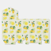 Lemon Floral Geschenkschachtel (Ungefaltet)