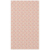 Lemon  Floral pink Peony rustic Pattern  Tischdecke (Vorderseite)