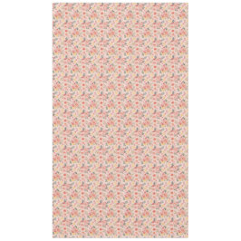 Lemon  Floral pink Peony rustic Pattern  Tischdecke