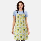 Lemon Floral Schürze (Getragen)
