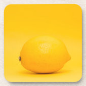 Lemon Foto Getränkeuntersetzer (Vorderseite)