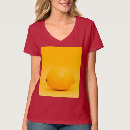 Lemon Foto T-Shirt (Vorderseite)