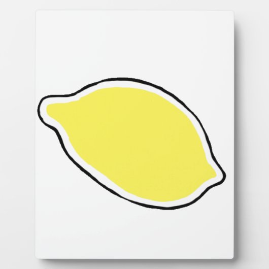Lemon Fotoplatte (Vorderseite)