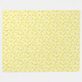 LEMON FRESH FRUIT PATTERN FLEECEDECKE (Vorderseite (Horizontal))