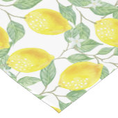 LEMON FRESH FRUIT PATTERN KURZER TISCHLÄUFER (Ecke)