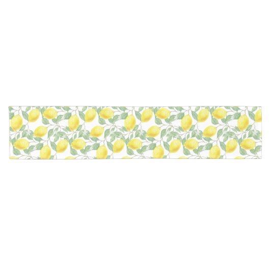 LEMON FRESH FRUIT PATTERN KURZER TISCHLÄUFER (Horizontal)