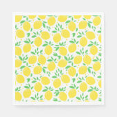 LEMON FRESH FRUIT PATTERN NAPKIN SERVIETTE (Vorderseite)