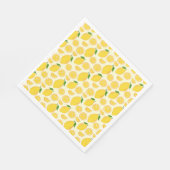 LEMON FRESH FRUIT PATTERN NAPKIN SERVIETTE (Ecke)
