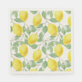LEMON FRESH FRUIT PATTERN NAPKIN SERVIETTE (Vorderseite)